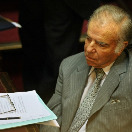 El ex-presidente de Argentina Carlos Menem.