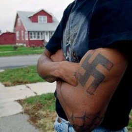 Tatuaje nazi. Archivo. EFE