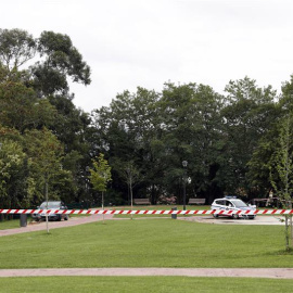 Parque de Etxebarria de Bilbao, lugar donde se produjo la violación grupal el pasado viernes. / EFE