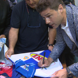 Presentación del libro de Pochettino