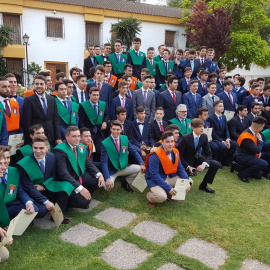 Foto grupal de alumnos del centro Torrealba. /@EFATorrealba
