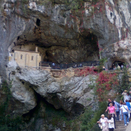 Santuario de Covadonga, en una imagen de archivo. EP