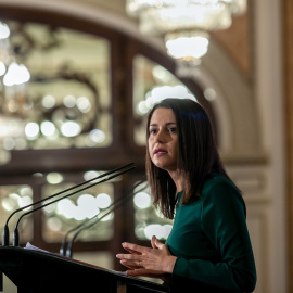 Inés Arrimadas, hoy en Sevilla. Europa Press