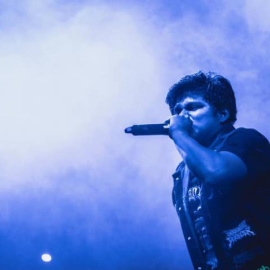 César Canales, en un concierto | Facebook