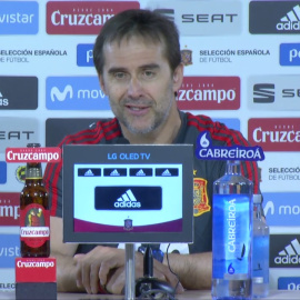 Julen Lopetegui: "Estamos ilusionados por participar en el Mundial"