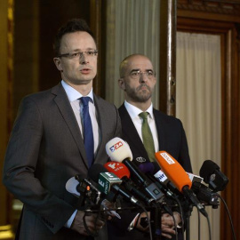 El ministro de Exteriores húngaro, Peter Szijjarto. - EFE