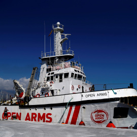La embarcación de Open Arms. / Reuters