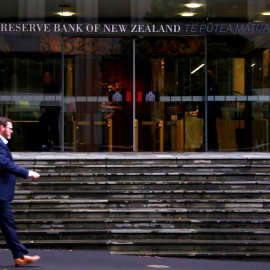 Sede del Banco de la Reserva de Nueva Zelanda (RBNZ), en el centro de Wellington. REUTERS/David Gray