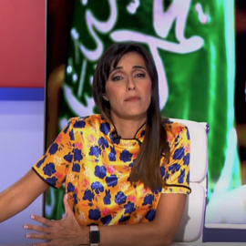 Silvia Brasero en el informativo del 22 de octubre de 2018.