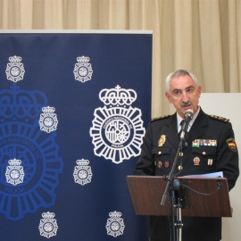 El hasta ahora jefe superior de la Policía Nacional en Navarra, Daniel Rodríguez López. EUROPA PRESS/Eduardo Parra
