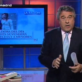 El director adjunto de Informativos de Telemadrid, José Antonio Ovies