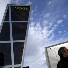 Sede de Bankia en una de las Torres Kio de Madrid. REUTERS