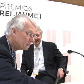 Rueda de prensa de los cuatro premios Nobel