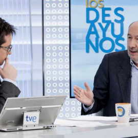 Alfredo Pérez Rubalcaba, en 'Los Desayunos' de TVE.