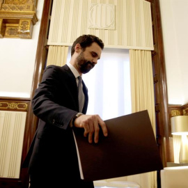 El president del Parlament, Roger Torrent. - EFE