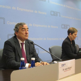El presidente de la CEOE, Juan Rosell.