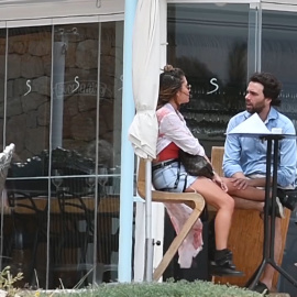 Elena Tablada y Javier Ungría, relax en Ibiza 