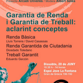 Cartel anunciador de la convocatoria organizada por Procés Constituent.