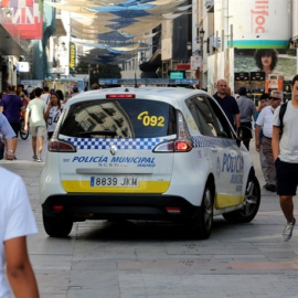 Imagen de archivo de un coche de la Policía Municipal de Madrid. - EUROPA PRESS