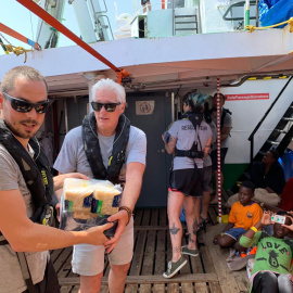 Richard Gere a bordo del buque humanitario | Open Amrs