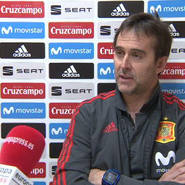 Lopetegui: El mundial es "un reto maravilloso"