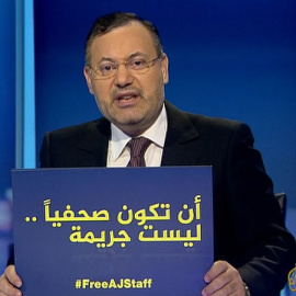 El periodista de Al Jazeera Ahmed Mansur.