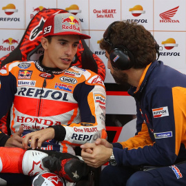 El piloto español de MotoGP Marc Márquez./REPSOL MEDIA