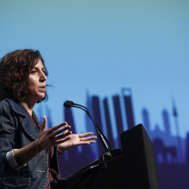 14/05/2019 - La secretaria de Estado de la España Global, Irene Lozano, interviene en la presentación del blog 'The Real Spain' en el Círculo de Bellas Artes de Madrid./ Eduardo Parra (Europa Press)