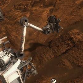 Marte exhuma metano en un ciclo estacional