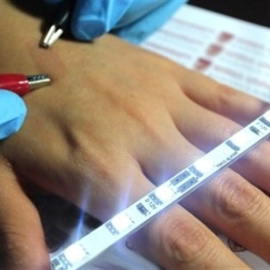 Nuevas nanofibras acercan la piel electrónica. /SAM YOON-KOREA UNIVERSITY
