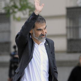 Arribada a l'Audiència Nacional del president d'Òmnium Cultural, Jordi Cuixart / EFE