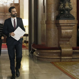 El president del Parlament de Catalunya, Roger Torrent. - EFE