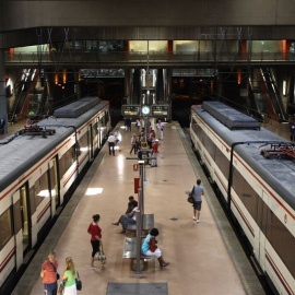 Panorámica de una estación de Renfe.- EUROPA PRESS