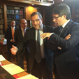 Puigdemont: "Los inversores prefieren Catalunya a España por tener 'proyecto de país". EUROPA PRESS