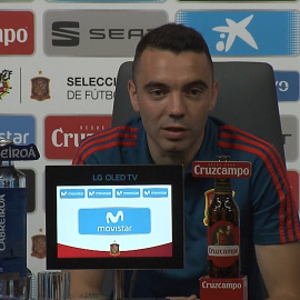 Iago Aspas quiere jugar como titular en el Mundial