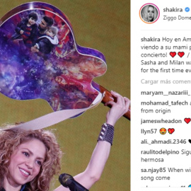 Shakira vuelve a su gira con dos invitados muy especiales