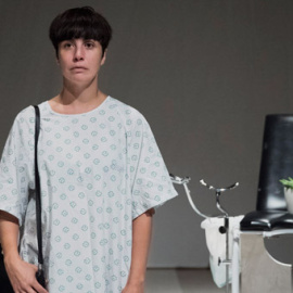 La actriz Iria Pinheiro, en 'Anatomía dunha serea'. / PAULA PEZ