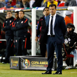Dunga, durante a Copa América. REUTERS