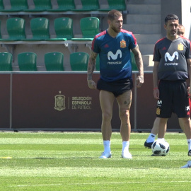 La Selección Española entre a tres días de su primer partido