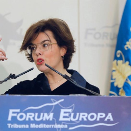 Soraya Sáez de Santamaria en Valenncia