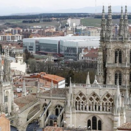 Vista aérea de Burgos. EFE