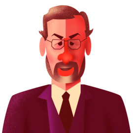 fran marcos caricatura ilustracion dibujo mariano rajoy