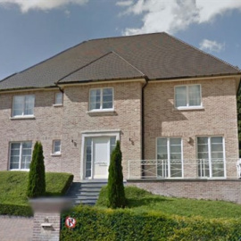 La casa que ha alquilado Puigdemont en localidad belga de Waterloo. GOOGLE MAPS