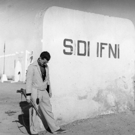 Imatge de l'exposició 'Ifni: la mili dels catalans a l'Àfrica. / Museu de les Cultures del Món de Barcelona.