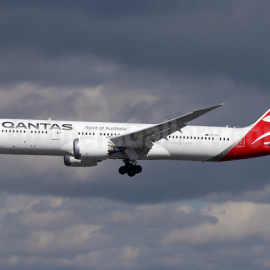 Imagen de archivo de un Boeing 787 de Quantas. REUTERS