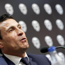 Salvo, durante la rueda de prensa. EFE/Manuel Bruque