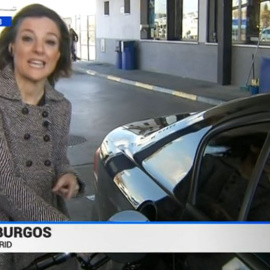 Susaba Burgos, enviada especial de TVE a Atenas