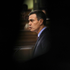 Pedro Sánchez, en el Congreso este miércoles. REUTERS/Susana Vera