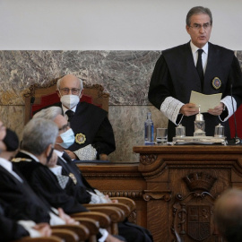 El presidente del Tribunal Superior de Justicia de Galicia (TSXG), José María Gómez y Díaz-Castroverde