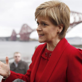 Nicola Sturgeon, ministra principal de Escocia. REUTERS/Russell Cheyne